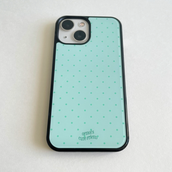 [ofmoi] Morning Dew Dot Epoxy Phone Case (MagSafe)