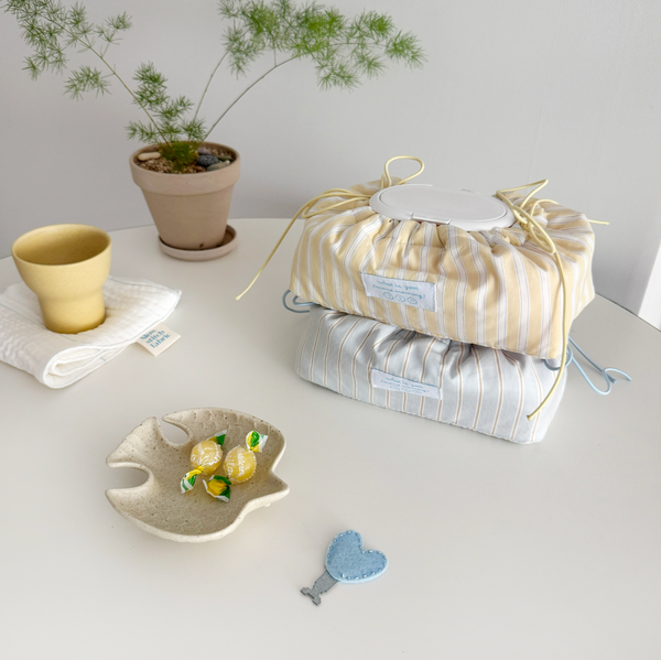 [second morning] Lemoni Stripe Tissue Box Cover