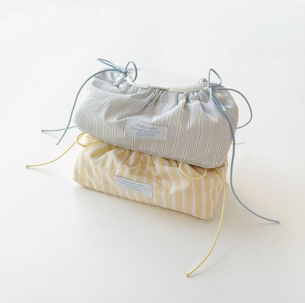 [second morning] Lemoni Stripe Tissue Box Cover