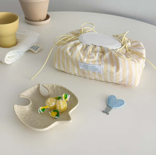 [second morning] Lemoni Stripe Tissue Box Cover