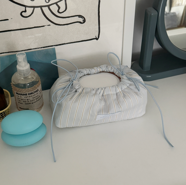 [second morning] Lemoni Stripe Tissue Box Cover