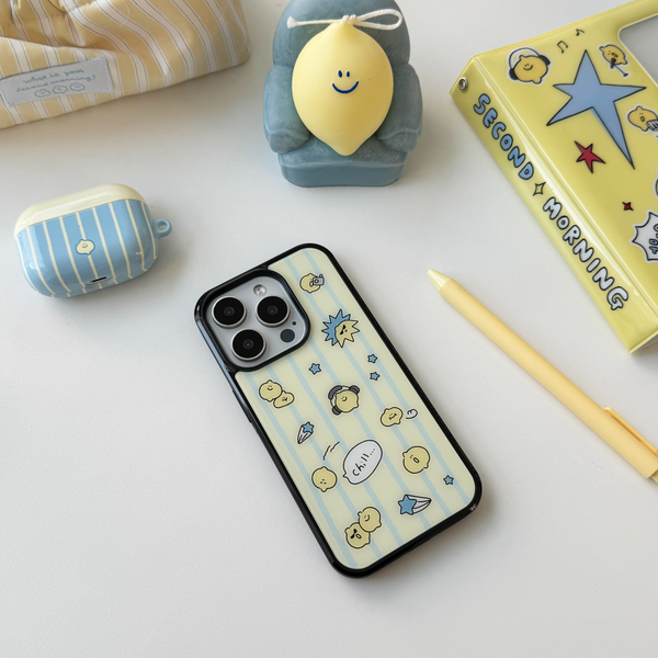 [second morning] Lemoni Stripe MagSafe Bumper Case