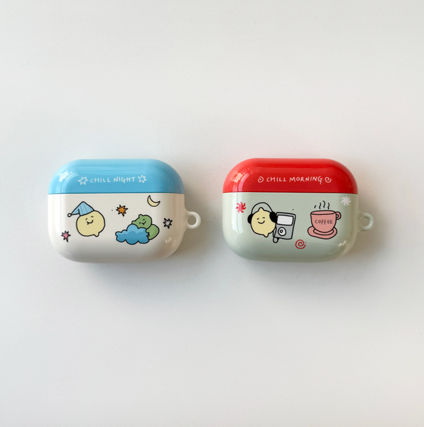 [second morning] Chill Day Airpods Case