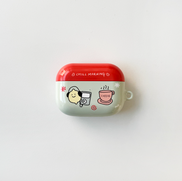 [second morning] Chill Day Airpods Case