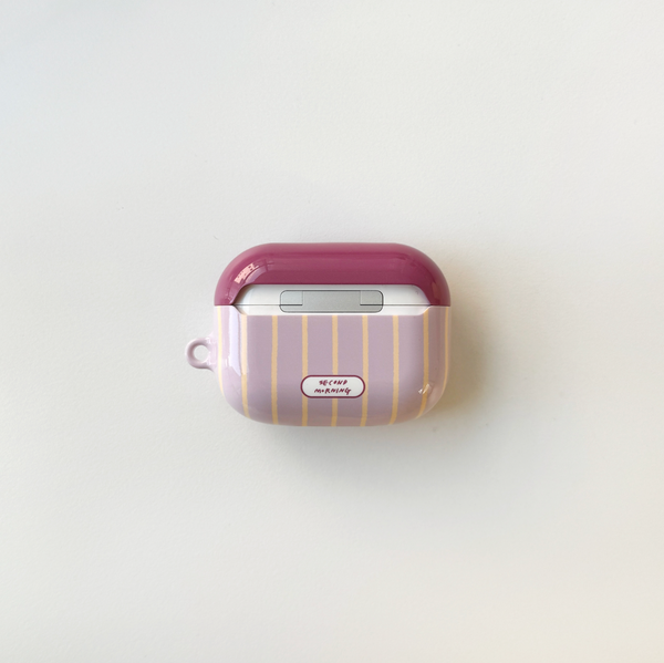 [second morning] Semo Stripe Airpods Case