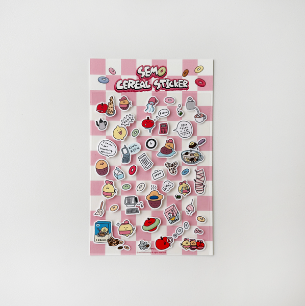 [second morning] Semo Cereal Sticker