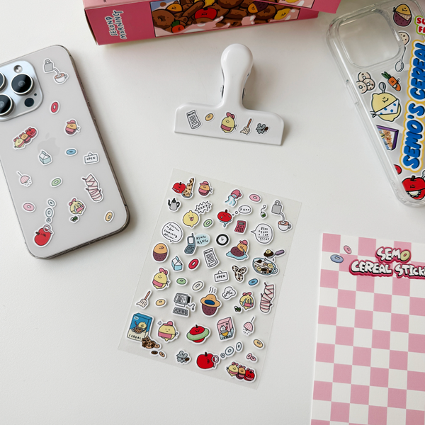 [second morning] Semo Cereal Sticker