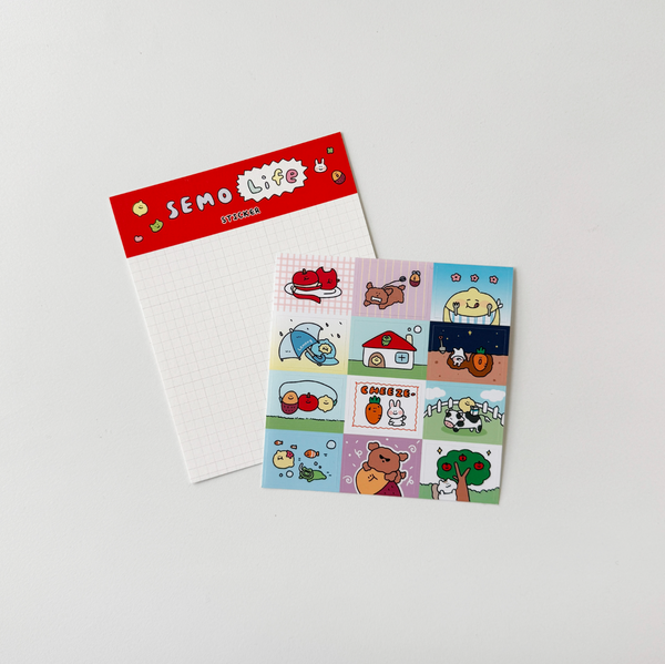 [second morning] Semo Life Sticker