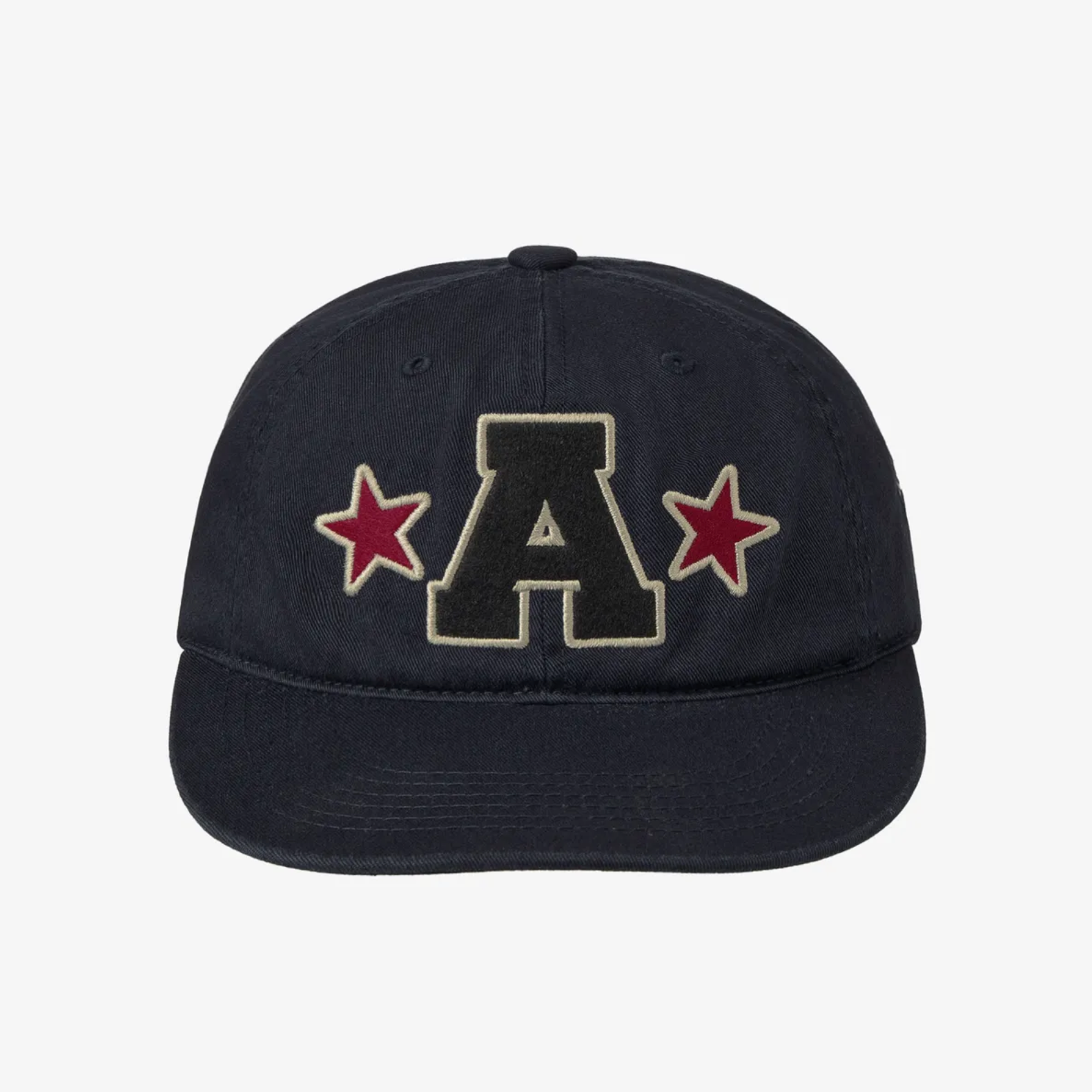[aeae] WASHED CAPITAL LOGO CAP [NAVY]