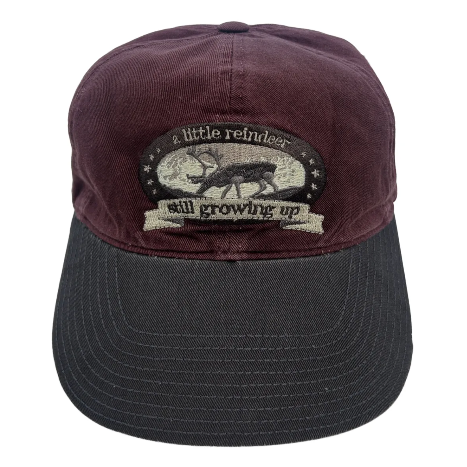 [THE COLDEST MOMENT] TCM Deer Cap (Burgundy)