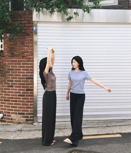 [SLOWAND] ONLY SLOW Short Sleeved T-shirt