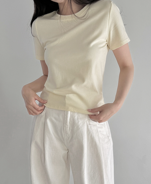 [SLOWAND] ONLY SLOW Short Sleeved T-shirt