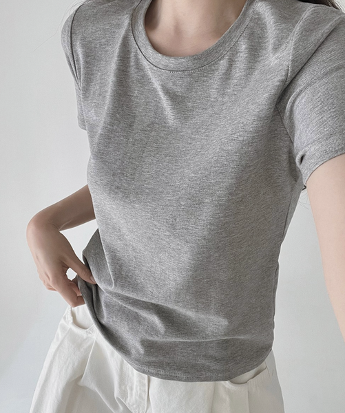 [SLOWAND] ONLY SLOW Short Sleeved T-shirt