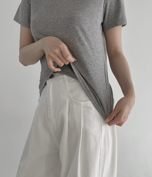 [SLOWAND] ONLY SLOW Short Sleeved T-shirt