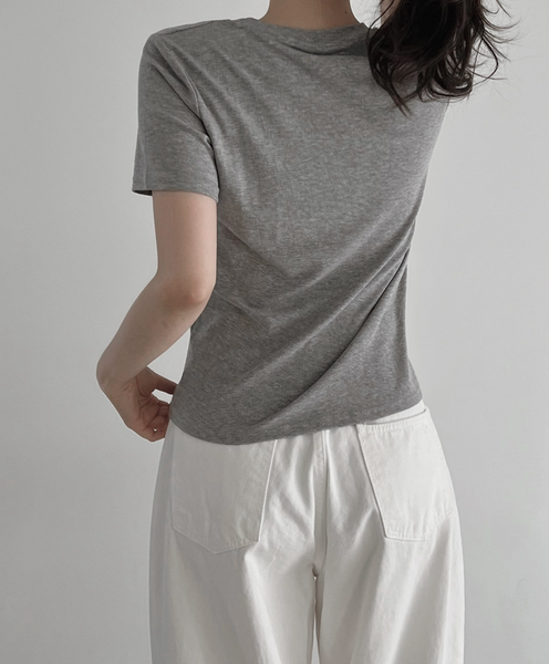 [SLOWAND] ONLY SLOW Short Sleeved T-shirt