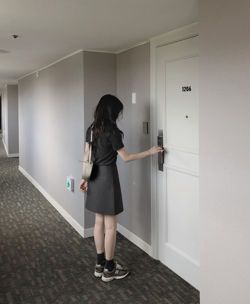 [SLOWAND] ONLY SLOW Short Sleeved T-shirt