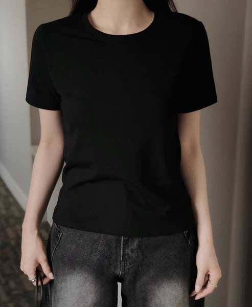 [SLOWAND] ONLY SLOW Short Sleeved T-shirt