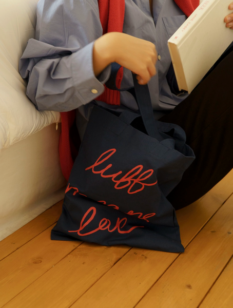 [luff] Love Bag - NAVY