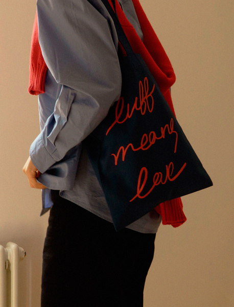 [luff] Love Bag - NAVY