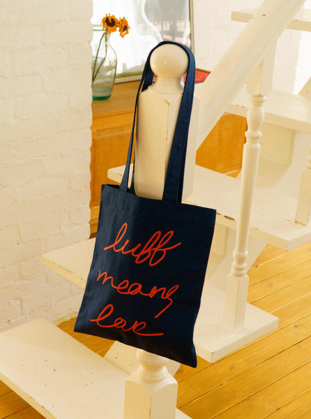 [luff] Love Bag - NAVY