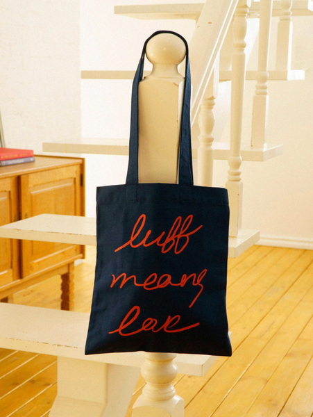 [luff] Love Bag - NAVY