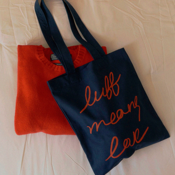 [luff] Love Bag - NAVY