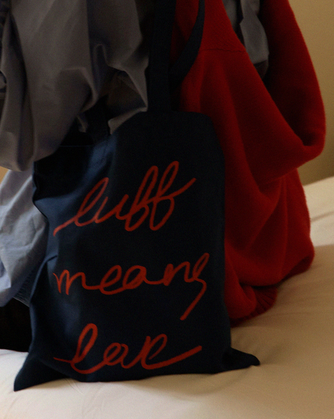 [luff] Love Bag - NAVY