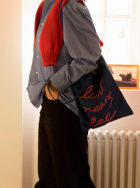 [luff] Love Bag - NAVY