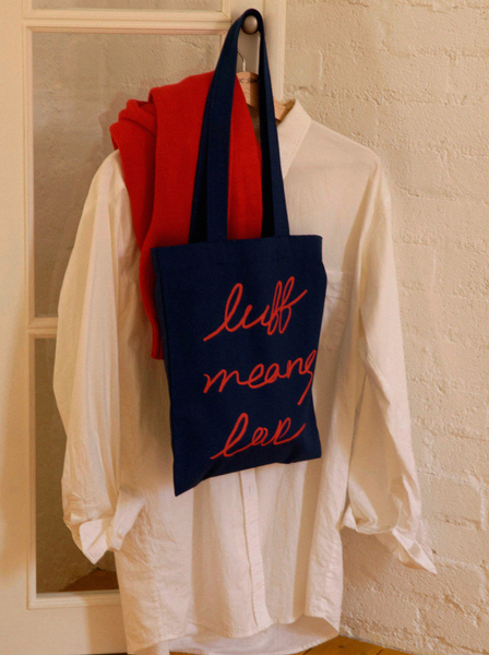 [luff] Love Bag - NAVY