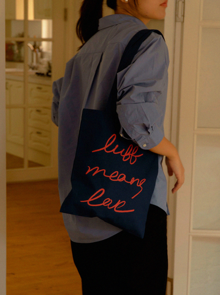 [luff] Love Bag - NAVY