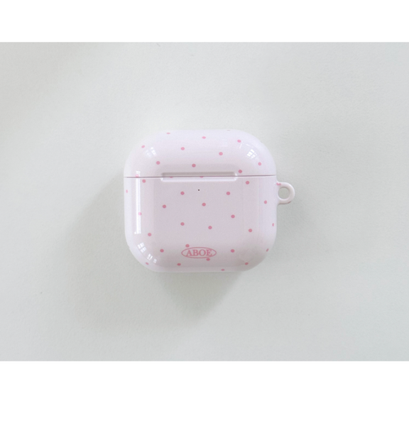 [ABOE] BABYPINK MINI DOT Airpods Case