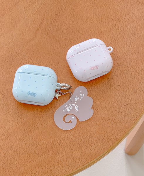 [ABOE] BABYPINK MINI DOT Airpods Case