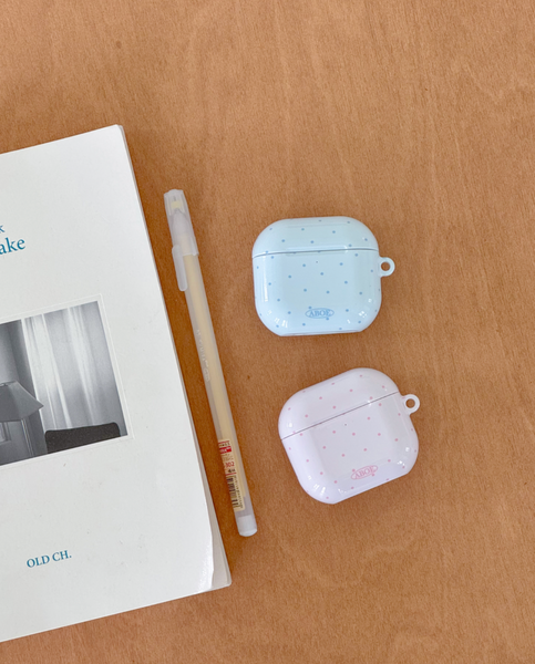[ABOE] BABYPINK MINI DOT Airpods Case