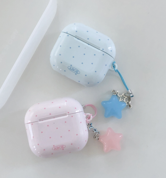 [ABOE] BABYPINK MINI DOT Airpods Case