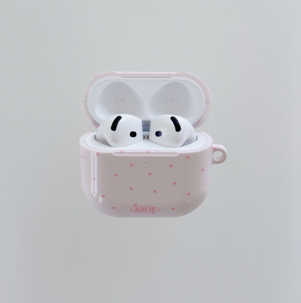 [ABOE] BABYPINK MINI DOT Airpods Case