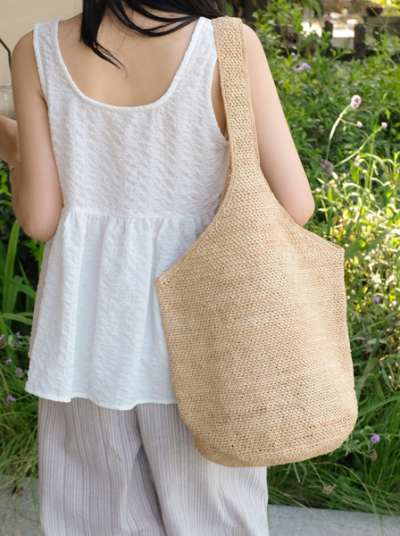 [98°C] [NEAH] Forming Embossed Bustier Blouse