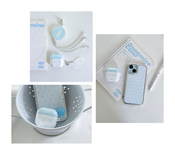 [ABOE] BLUE ANGELCORE Airpods Case