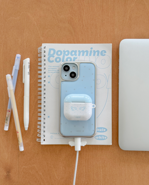 [ABOE] BLUE ANGELCORE Airpods Case