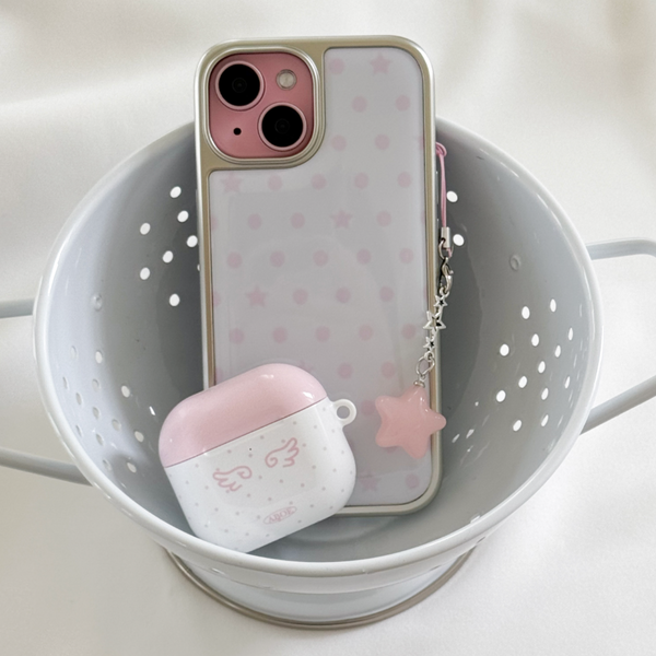 [ABOE] PINK ANGELCORE Airpods Case