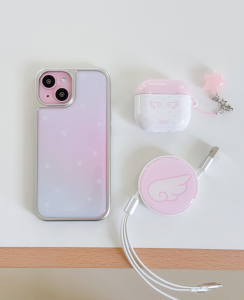 [ABOE] PINK ANGELCORE Airpods Case