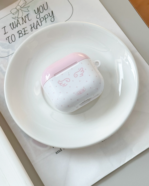 [ABOE] PINK ANGELCORE Airpods Case