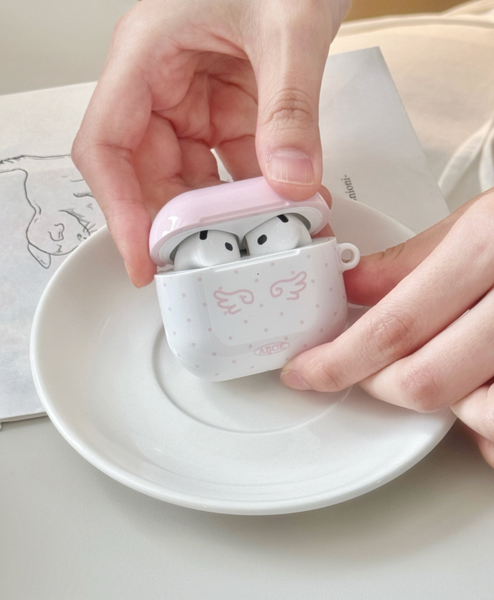 [ABOE] PINK ANGELCORE Airpods Case