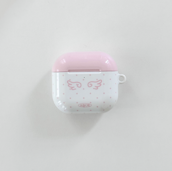 [ABOE] PINK ANGELCORE Airpods Case