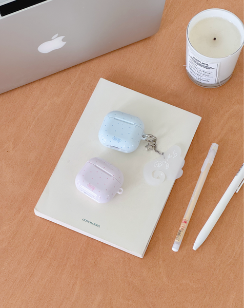 [ABOE] BABYBLUE MINI DOT Airpods Case
