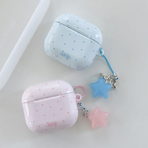 [ABOE] BABYBLUE MINI DOT Airpods Case