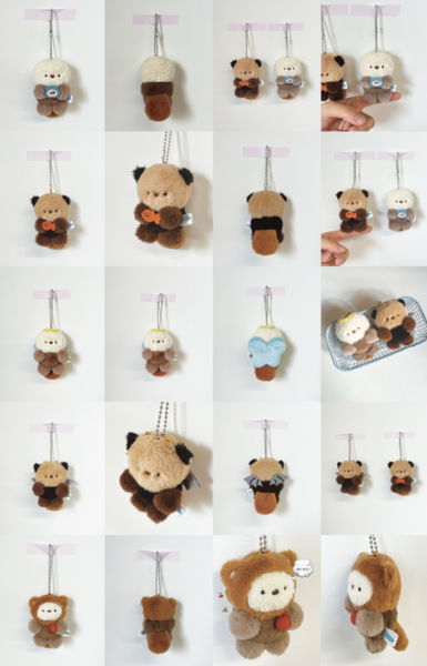 [amuroki] Otter Random Doll Keyring