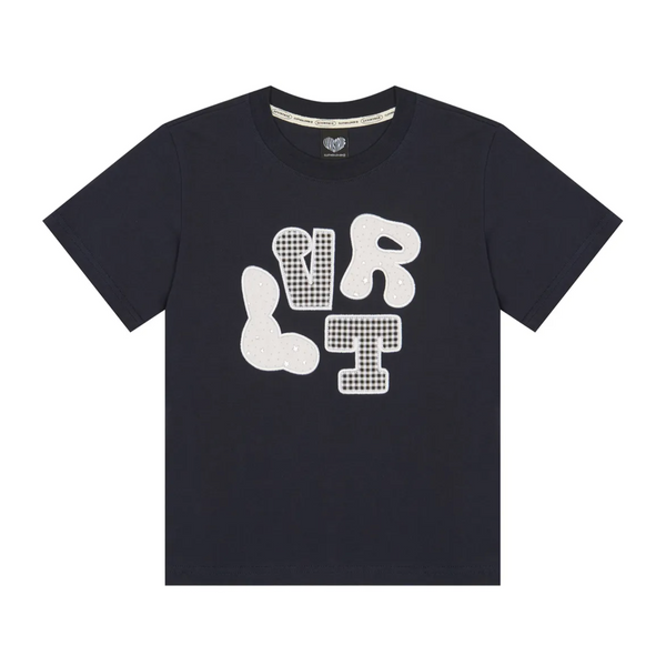 [LUVISTRUE] LVTR PATCH TEE(NAVY)