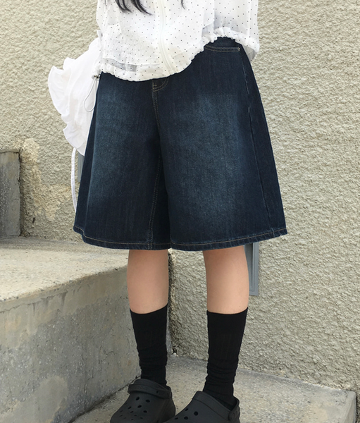 [anyonemore] Summer Delle Short Bermuda Washing Denim Pants