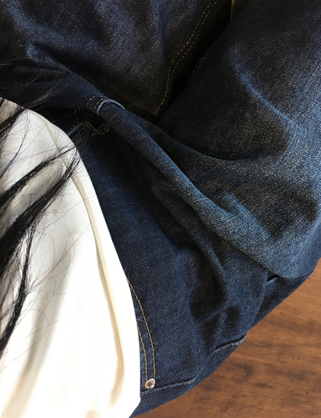 [anyonemore] Summer Delle Short Bermuda Washing Denim Pants