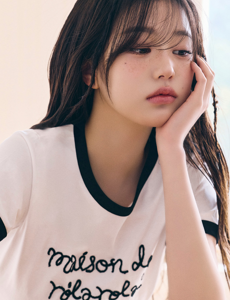 [rola rola] MAISON DE ROLA RINGER T-SHIRT WH+BK